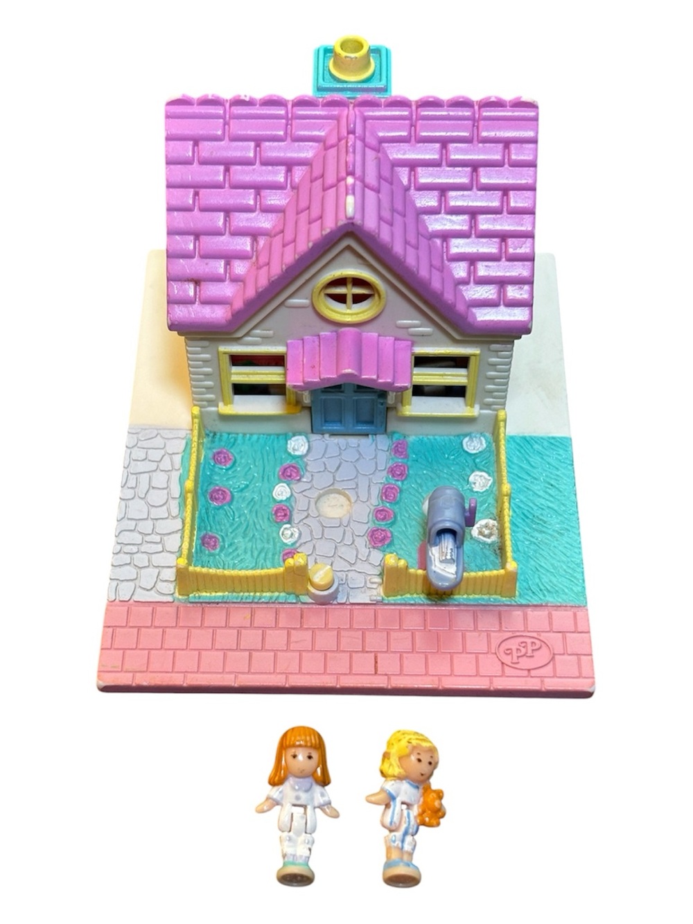 1993 Vintage Bluebird Toys Polly Pocket Cozy Cottage Complete